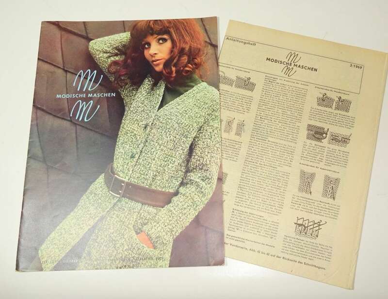 Handarbeit DDR Zeitschrift 3 1969 Modische Maschen