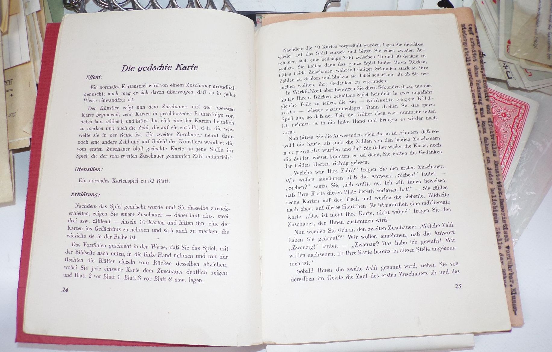 Koffer voll Zauber Utensilien Magie DDR Heja Zauberkunst