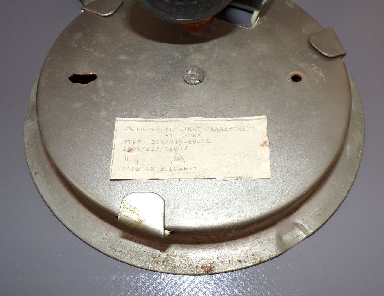 Alte Deckenleuchte Weiss Bauhaus Deko E27 Quadrat Universal Wandleuchte 