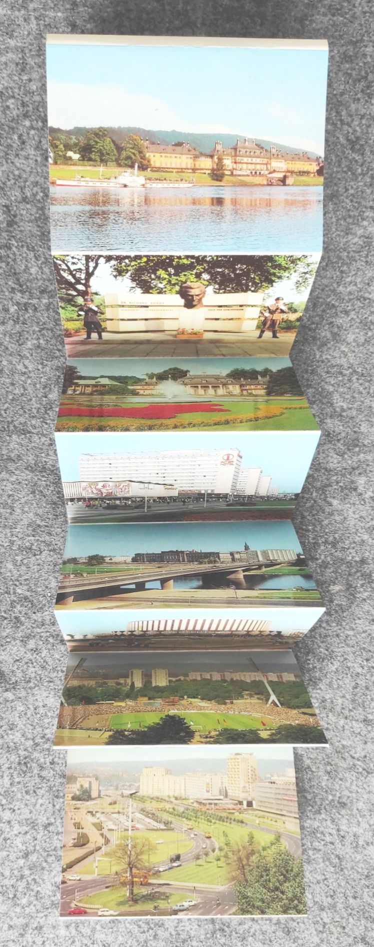 Leporello Dresden 10 Bilder DDR 1981 Leporello Dresden 10 Bilder DDR 1981