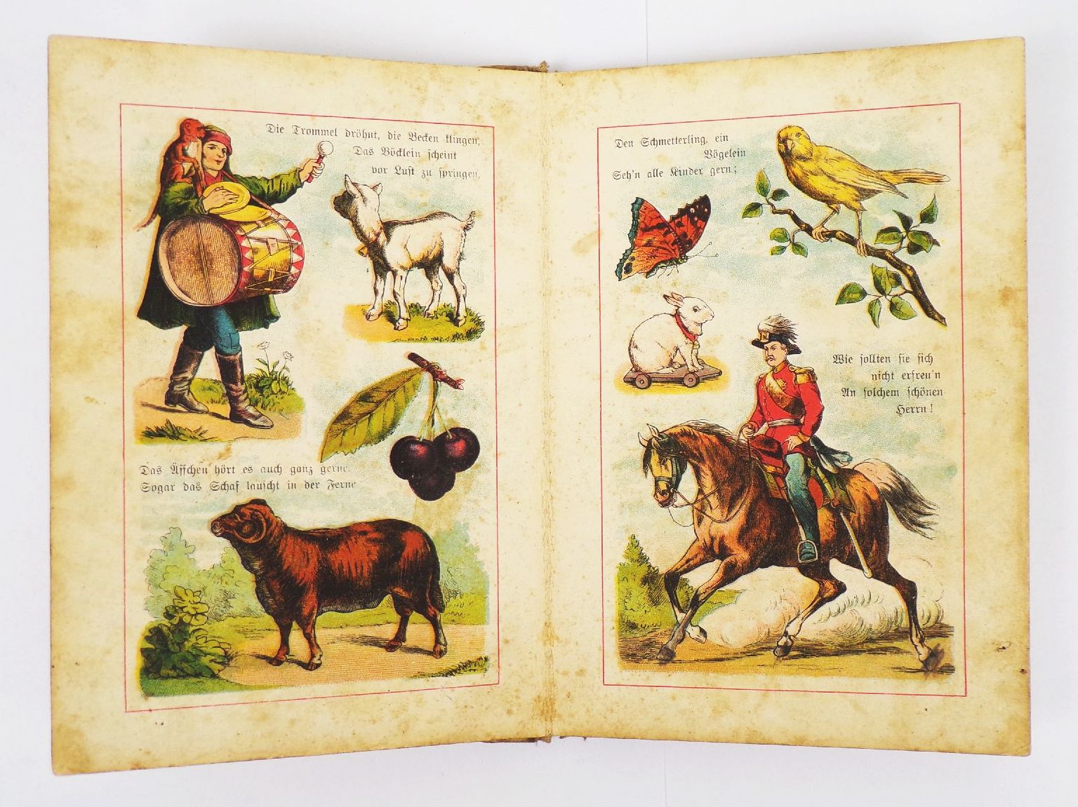 Daheim im Stübchen für Mädchen und Bübchen um 1900 Kinderbilderbuch