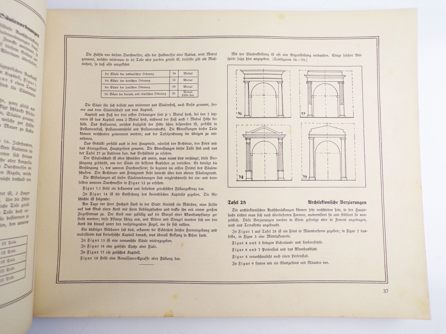 Der praktische Bauhandwerker Hilfs und Lehrbuch Architekt Exner 