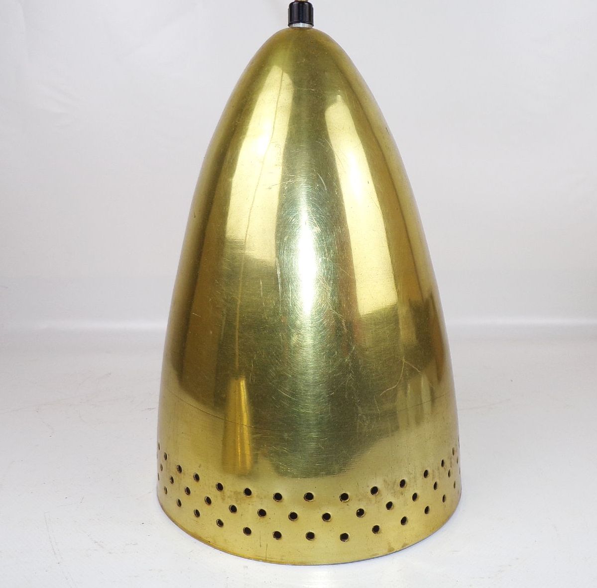 Alte Design Deckenleuchte Metall E27 DDR Deko Lampe Pendelleuchte