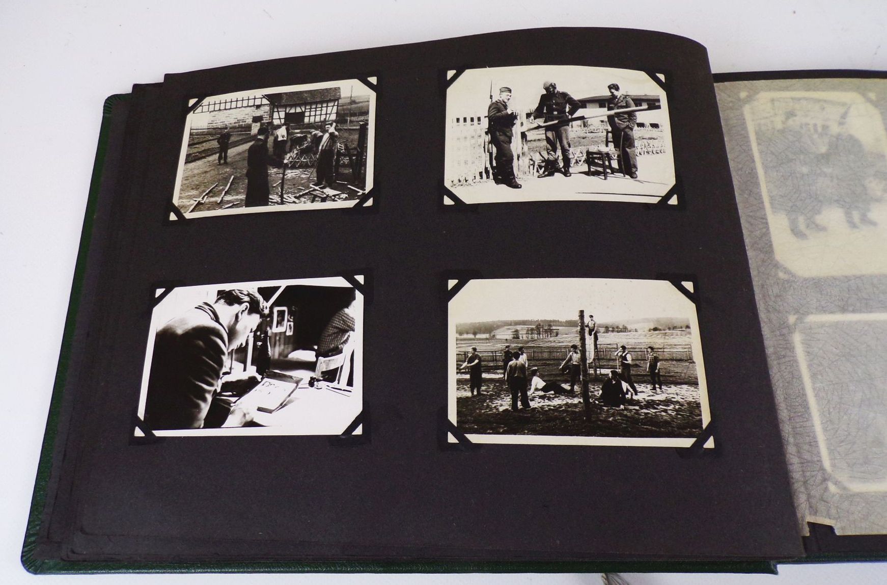 Fotoalbum Grenzer Grenze NVA 1950er Fotos KVP Fotoalbum Grenzer Grenze NVA 1950er Fotos KVP