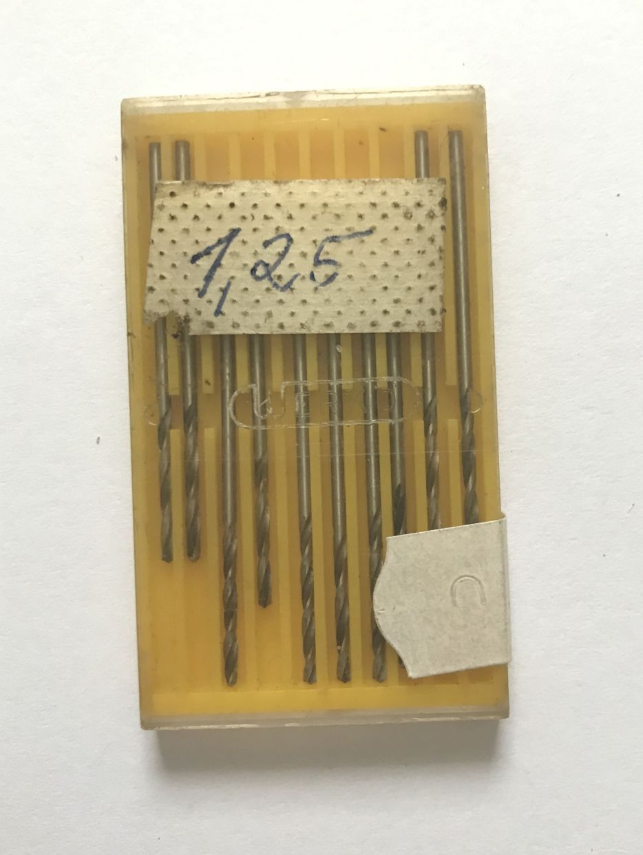 Metallbohrer DDR klein 0,7 mm bis 9,0 mm WERKÖ Spiralbohrer 10er Pack Vollhartmetall