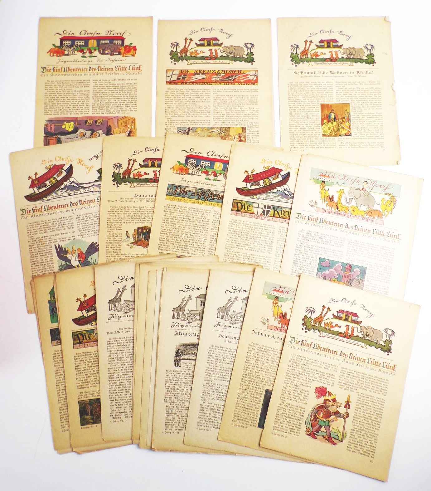 Die Arche Noah Jugendbeilage des Daheim Kinderzeitung Die Arche Noah Jugendbeilage des Daheim Kinderzeitung