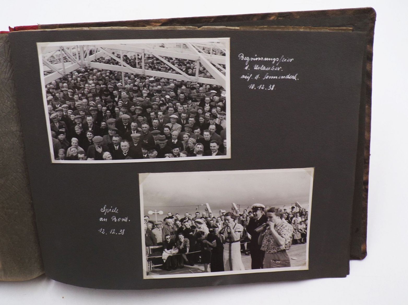 Fotoalbum Wilhelm Gustloff Italien Griechenland 1938