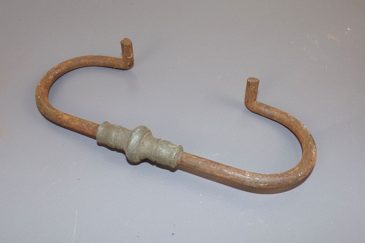 Alte Truhengriff aus Metall Ersatzgriff Henkel Tragegriff Metall Griff