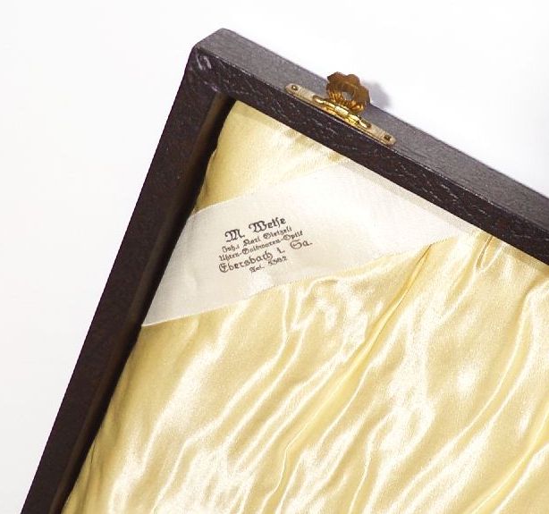 Altes Besteck Roneusil 90er 100er Auflage Besteckkoffer Dekor 