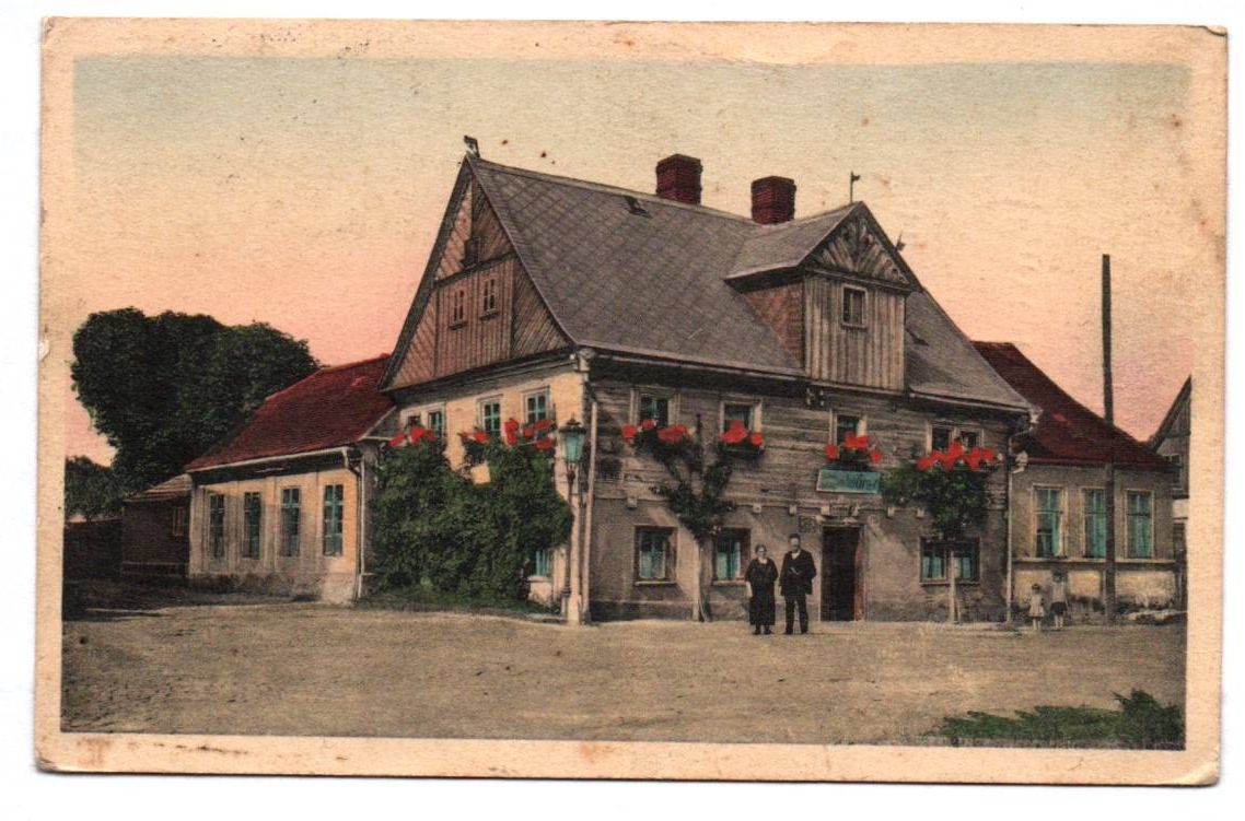 Kolorierte Ak Gasthaus Stadt Graz Bömisch Leipa Ceska 1928