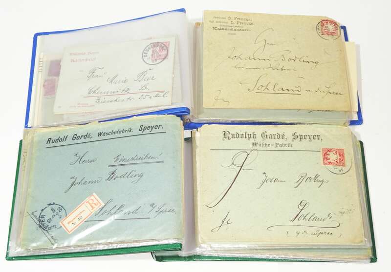 Konvolut Briefe Ganzsachen Bayern vor 1945 