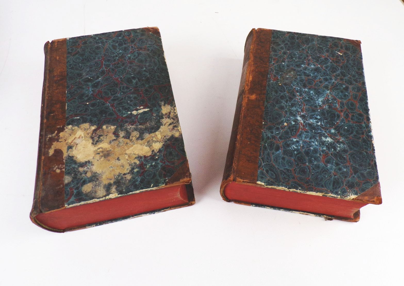 Deutsch Lateinisches Lexikon 1825 Friedrich Karl Kraft 2 Bände Halbleder