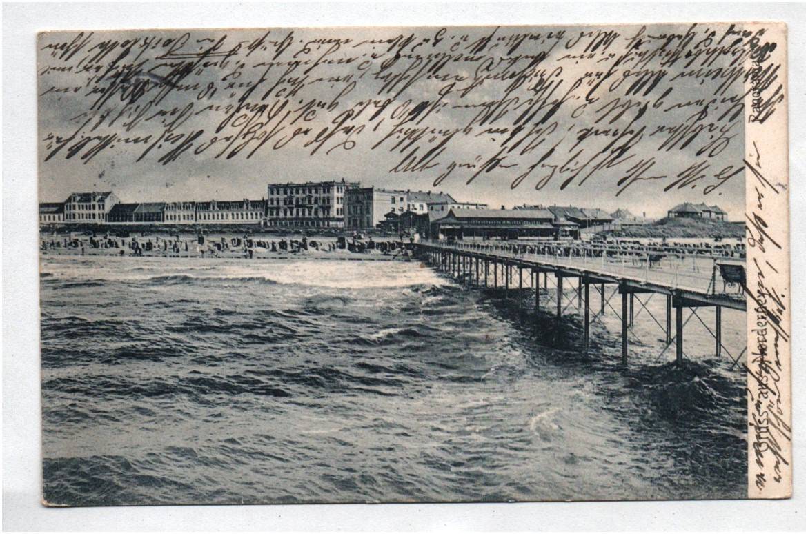 Ak Gruss aus Norderney 1906 Nordsee Postkarte