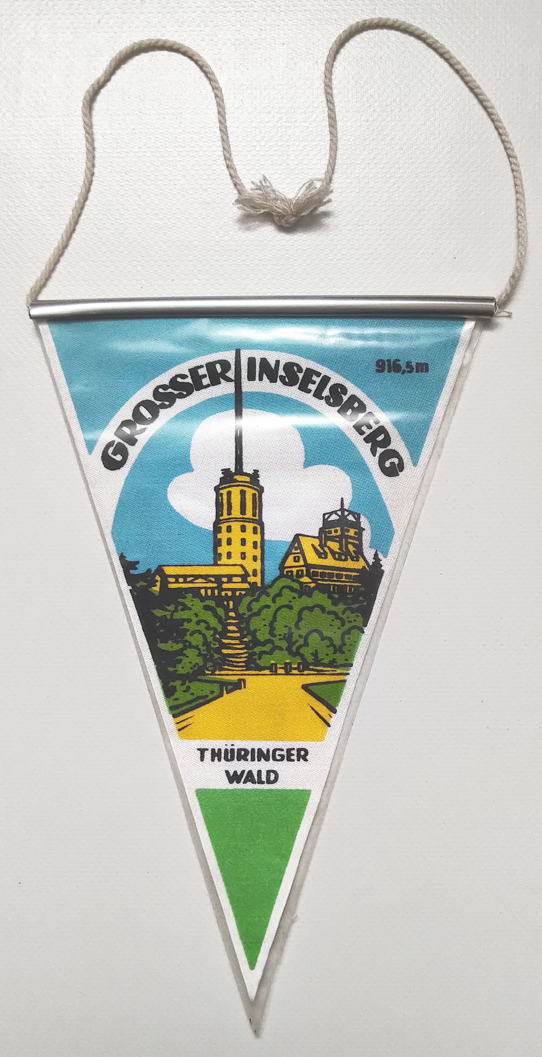 Wimpel Thüringer Wald Grosser Inselberg Thüringen Wimpel Thüringer Wald Grosser Inselberg Thüringen