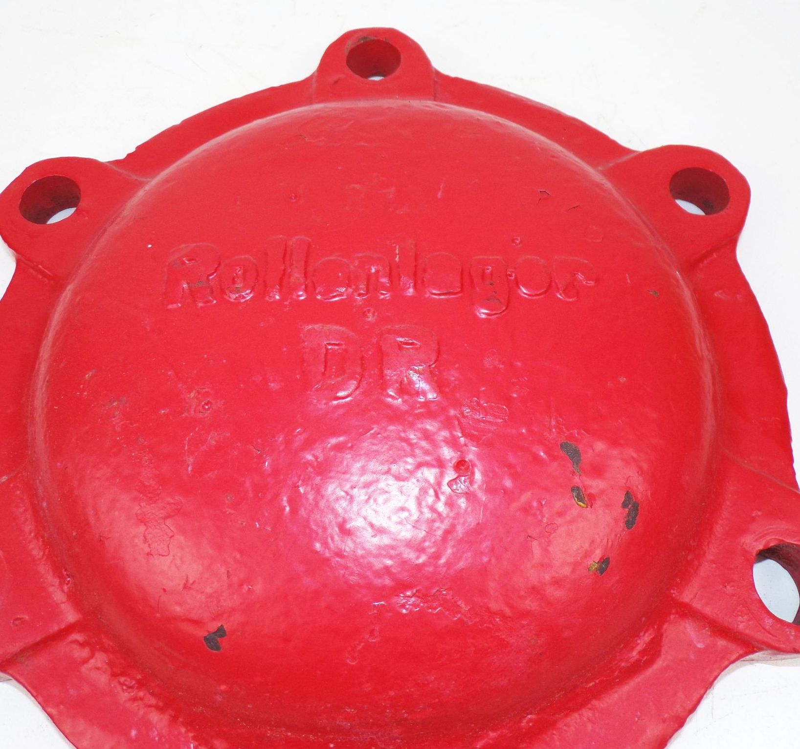 Alter Achslagerdeckel DR Rollenlager DE 1943 Dampflok Reichsbahn