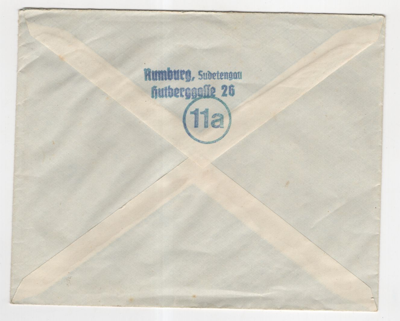 Brief Rumburg 1944 Stempel Deutsches Reich Brief Rumburg 1944 Stempel Deutsches Reich