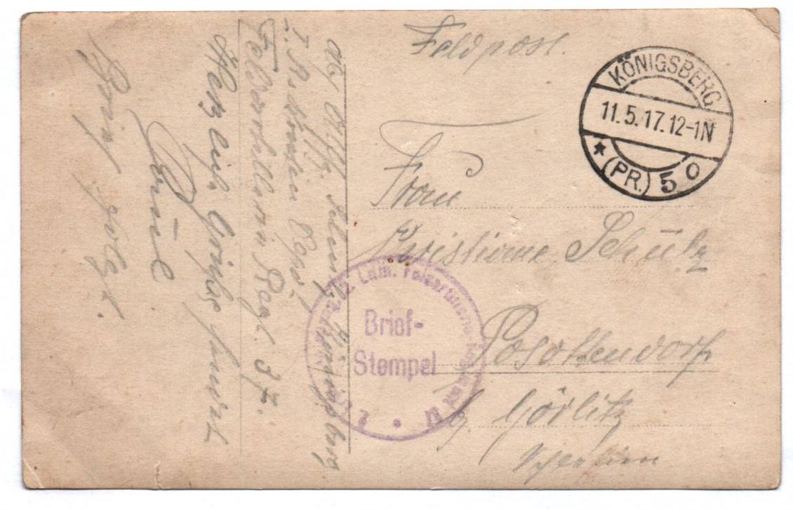 Foto Ak Königsberg Ostpreußen 1917 FAR 37 Reklame Schilder Schönbuscher Bier Foto Ak Königsberg Ostpreußen 1917 FAR 37 Reklame Schilder Schönbuscher Bier