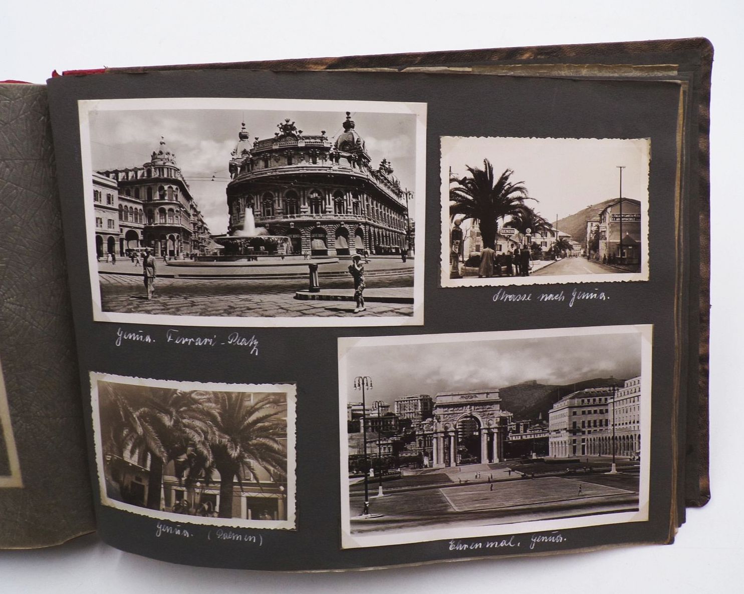 Fotoalbum Wilhelm Gustloff Italien Griechenland 1938