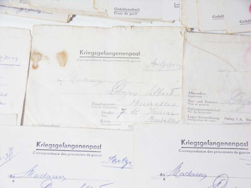 Konvolut Kriegsgefangenenpost 1942 Stalag IA 8 Stablack Ostpreußen 