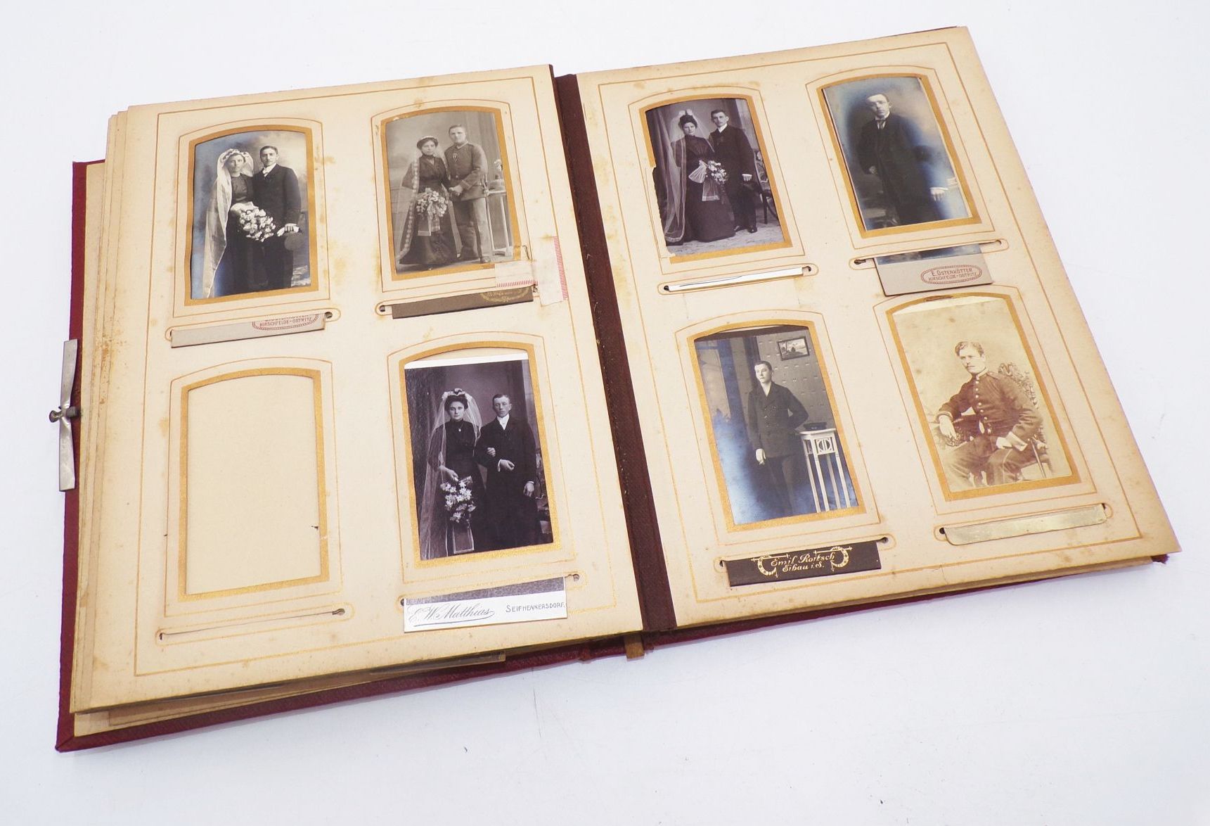Altes CDV Fotoalbum Kabinettfoto um 1910 Altes CDV Fotoalbum Kabinettfoto um 1910