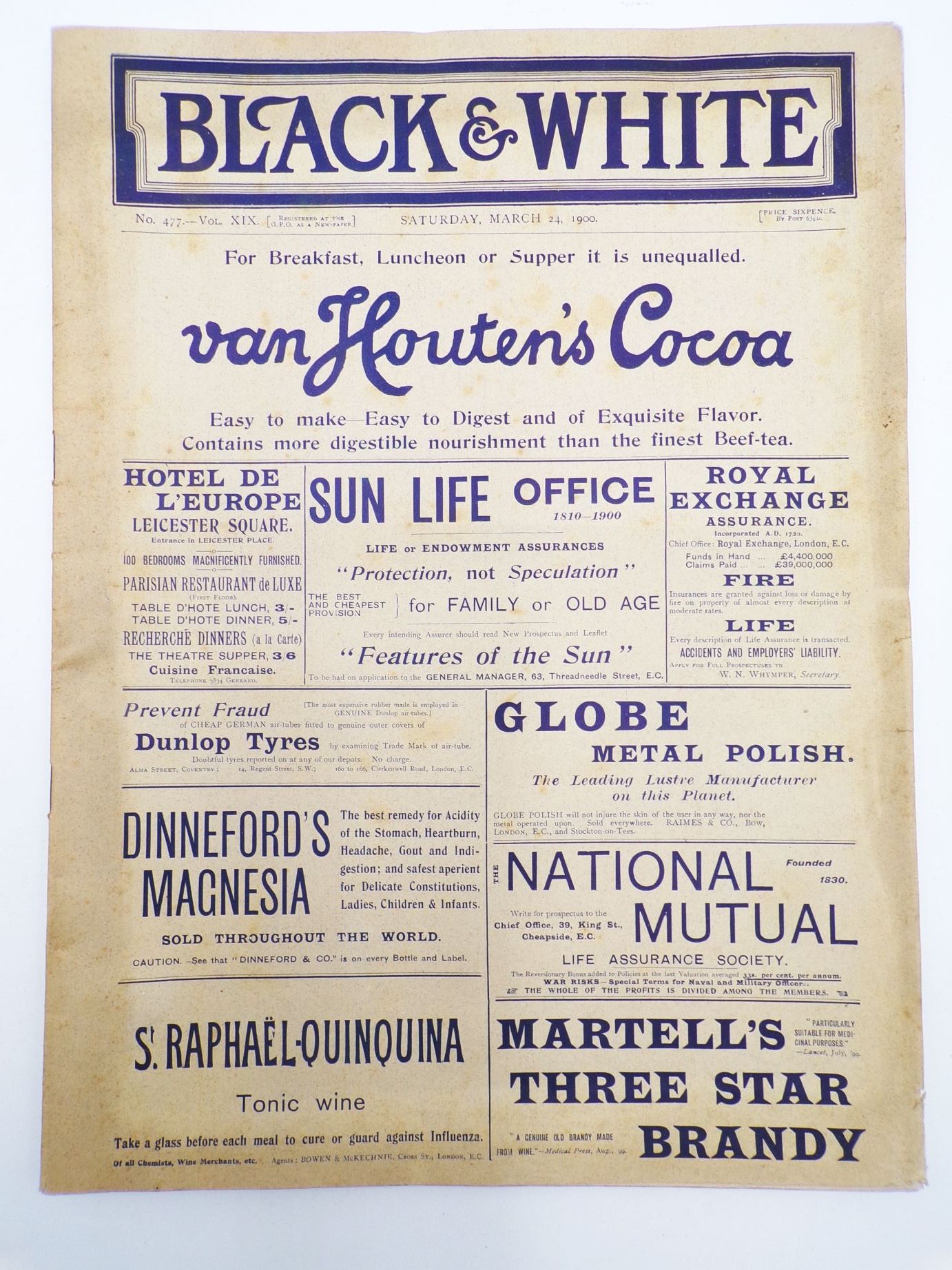 Black and White 1900 Nummer 477 