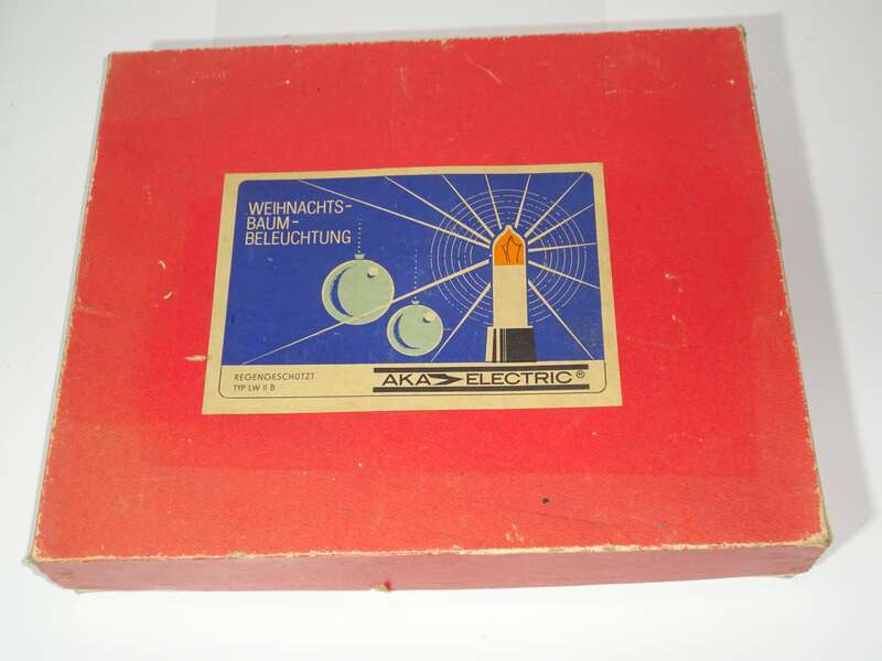 Aka Electric 16er Lichterkette Aussen Weihnachtsbeleuchtung vintage