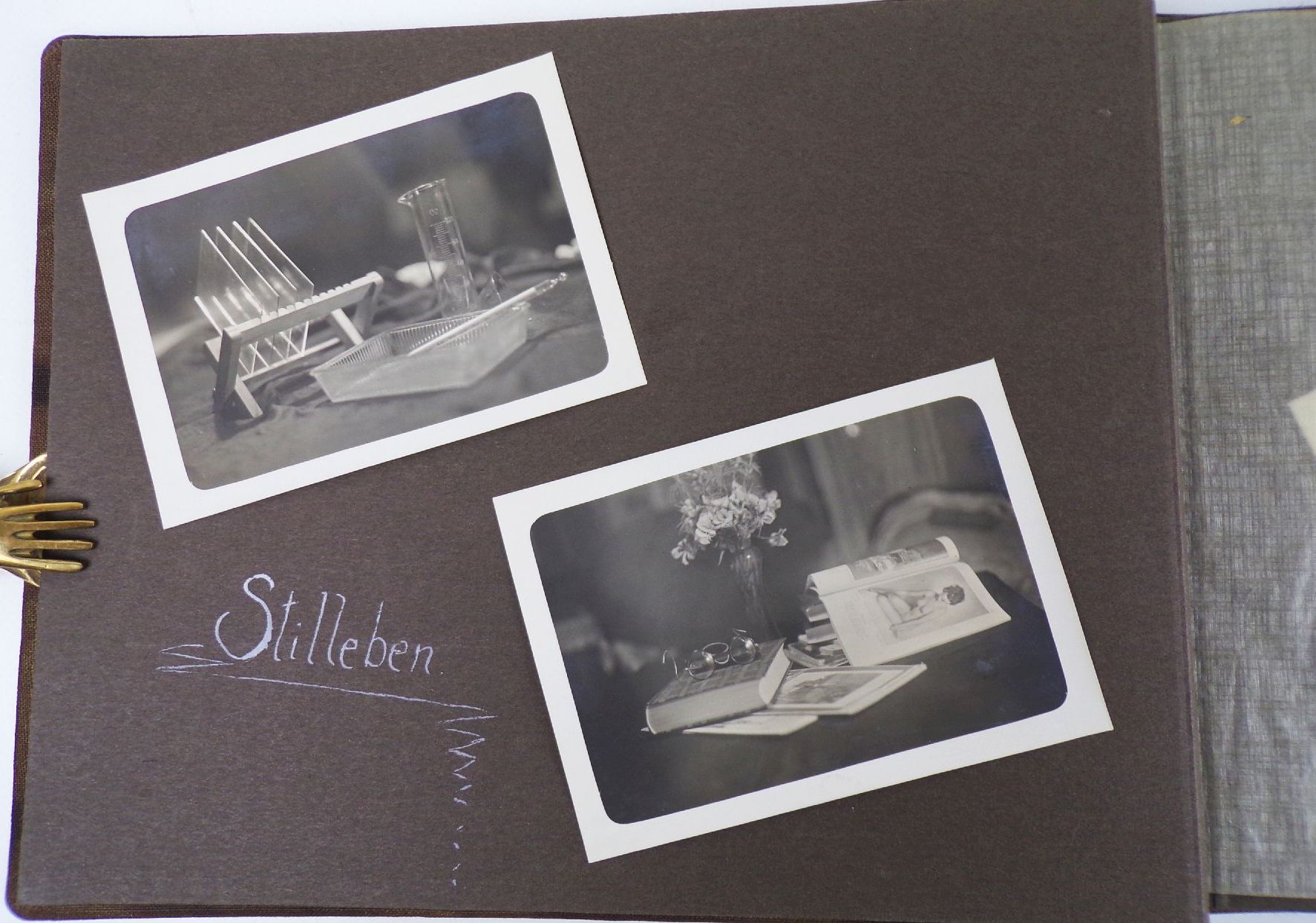 Altes Fotoalbum Bautzen Maler beim malen Löbau Stolpen Schurig Baude Spree 