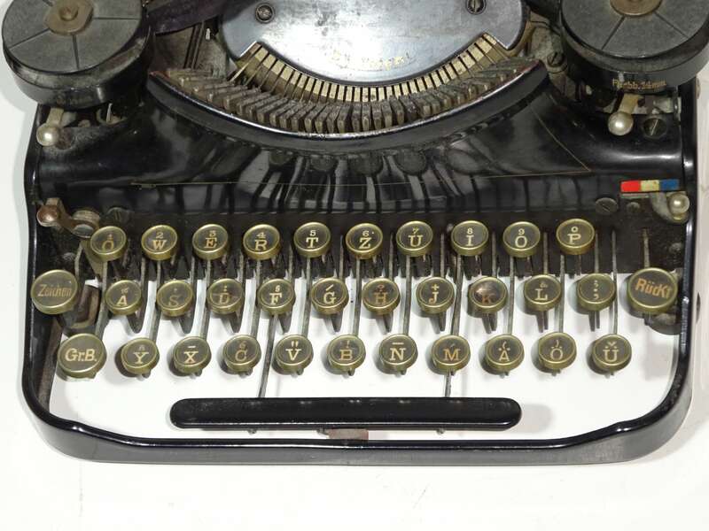 Alte Neya Schreibmaschine typewriter um 1925 