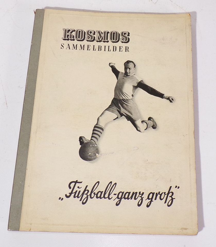 Fussball ganz groß Kosmos Sammelbilder Album trading cards 1951 komplett