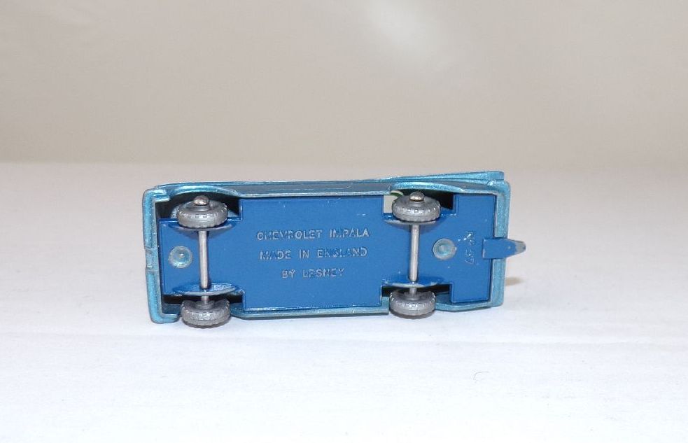 Lesney Chevrolet Impala No 57 Matchbox vintage Lesney Chevrolet Impala No 57 Matchbox vintage