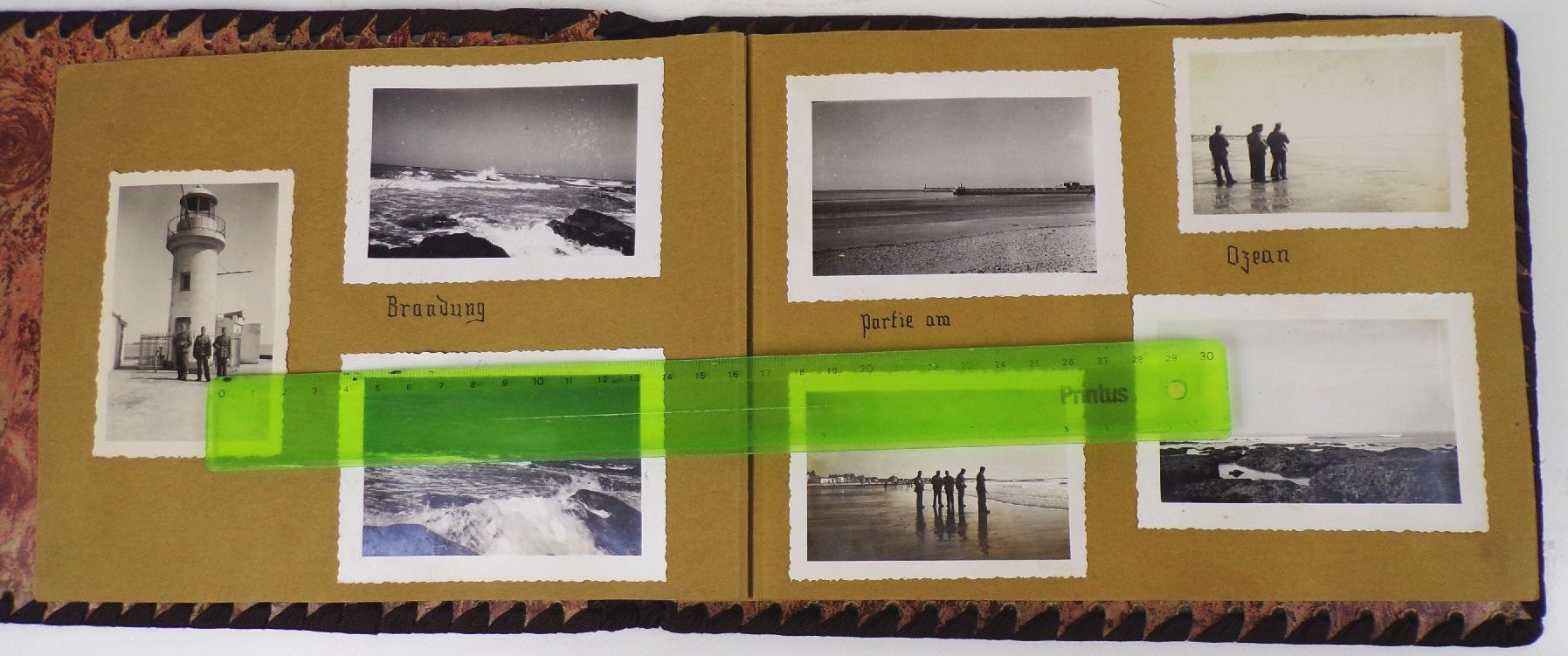 Fotoalbum 2 Wk Challans Atlantik Soldaten Frankreich