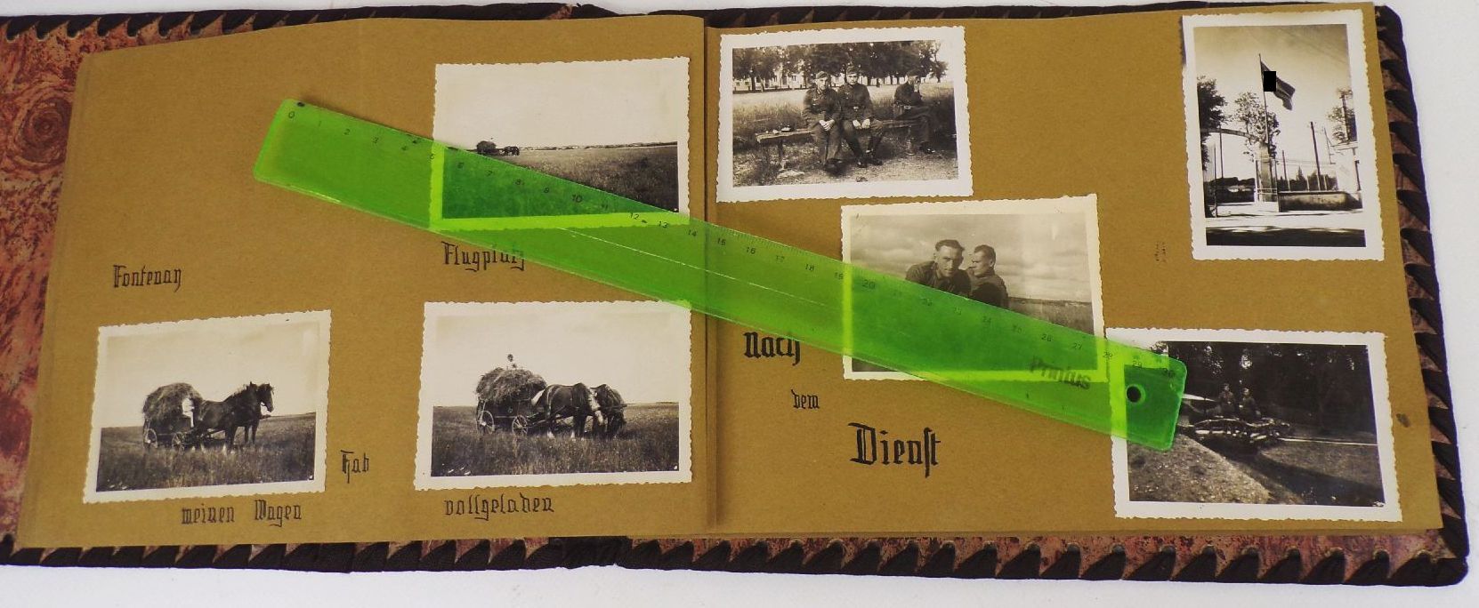 Fotoalbum 2 Wk Challans Atlantik Soldaten Frankreich