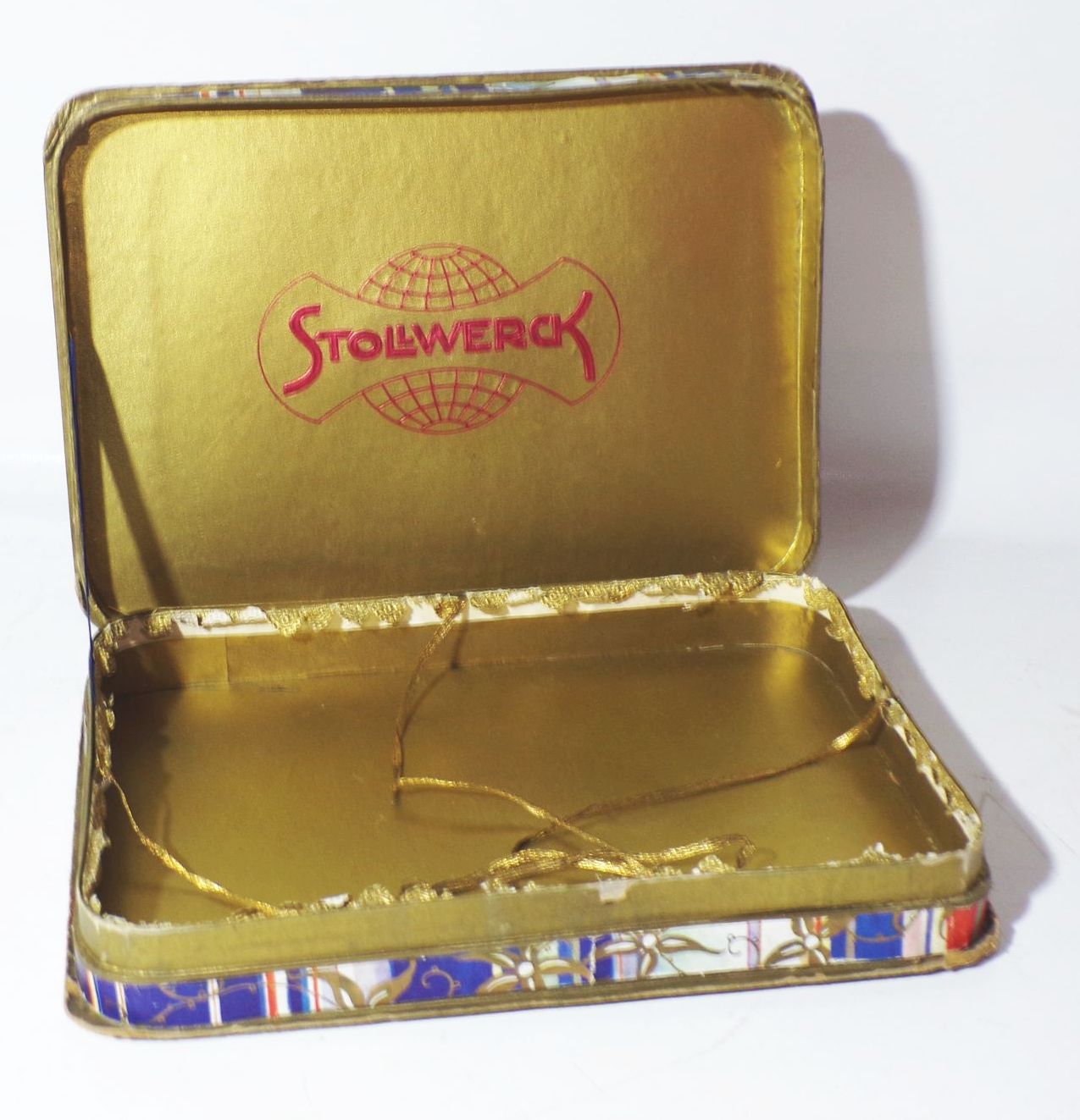 Stollwerck Pappdose Pralinenschachtel 1930er Art Deco 