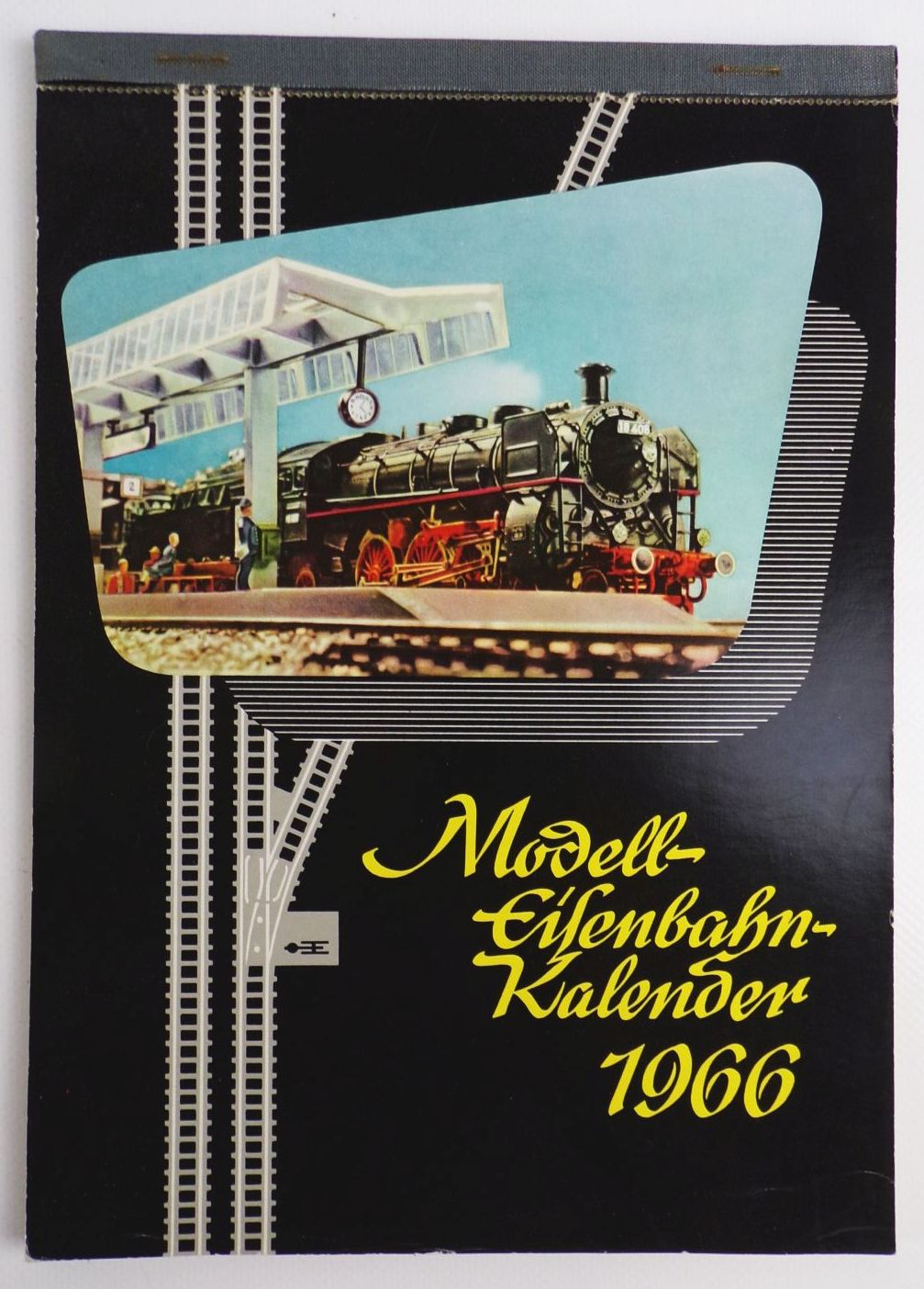 Alter Modelleisenbahn Kalender 1966 Geburtstagsgeschenk 