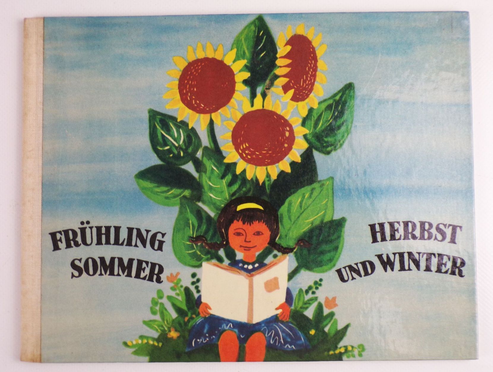 Frühling Herbst Sommer und Winter 1964 DDR Kinderbuch