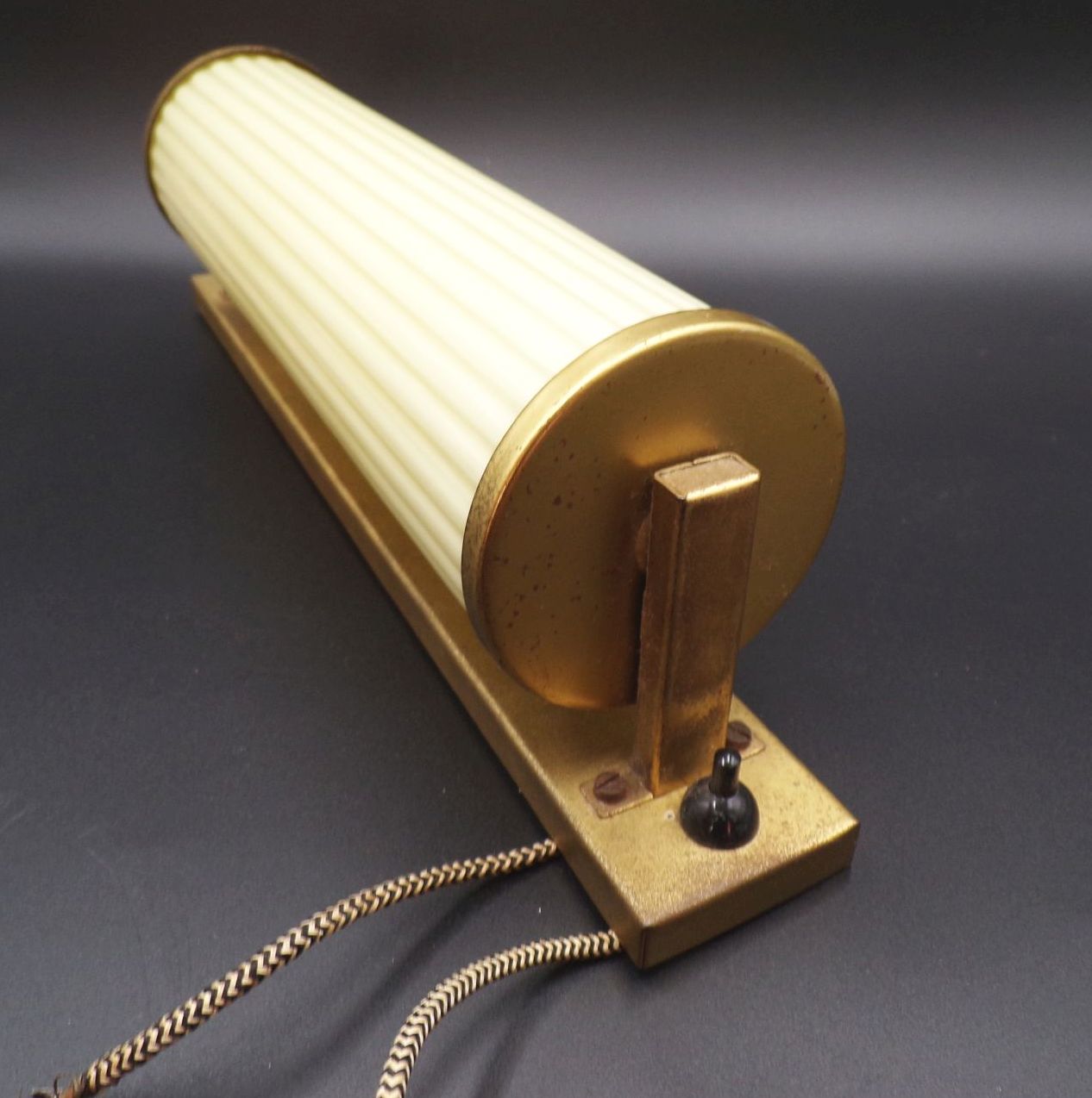 Alte Wandlampe Malecor Leuchte Bauhaus Art Deco Leuchte Leselampe