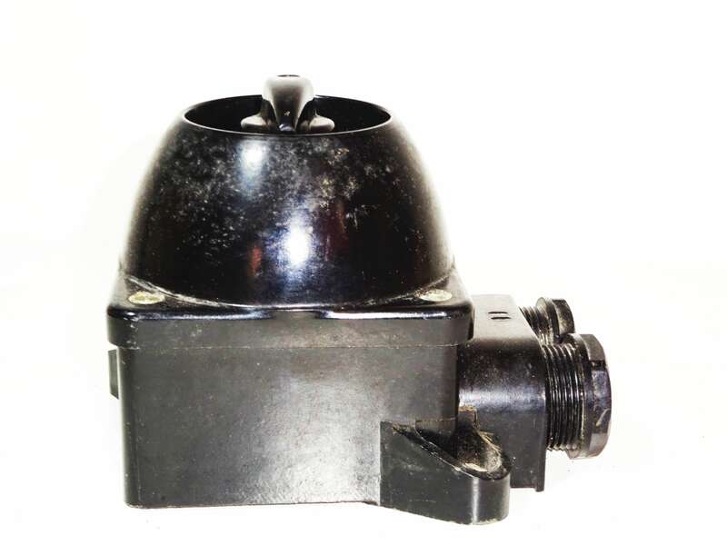 Alter Bakelit Feuchtraum Schalter Stufenschalter XL Industrie Design Loft