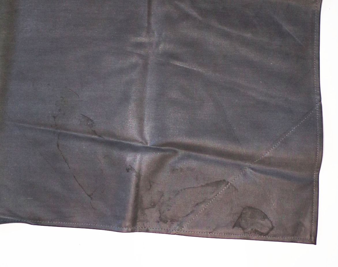 Alte Arbeitsschürze Arbeitsschutz Grau DDR Vintage Schürze Alte Arbeitsschürze Arbeitsschutz Grau DDR Vintage Schürze