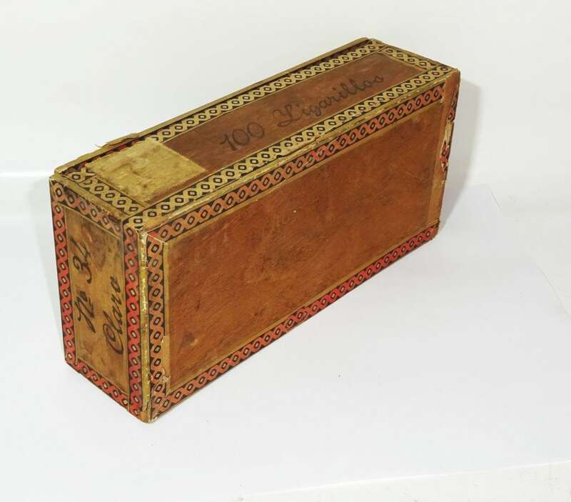 Alte Zigarillokiste Vom Rhein bis zur Donau Großdeutschland 1930er