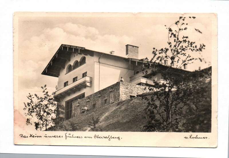 Ak Echtfoto Obersalzberg Haus Wachenfeld