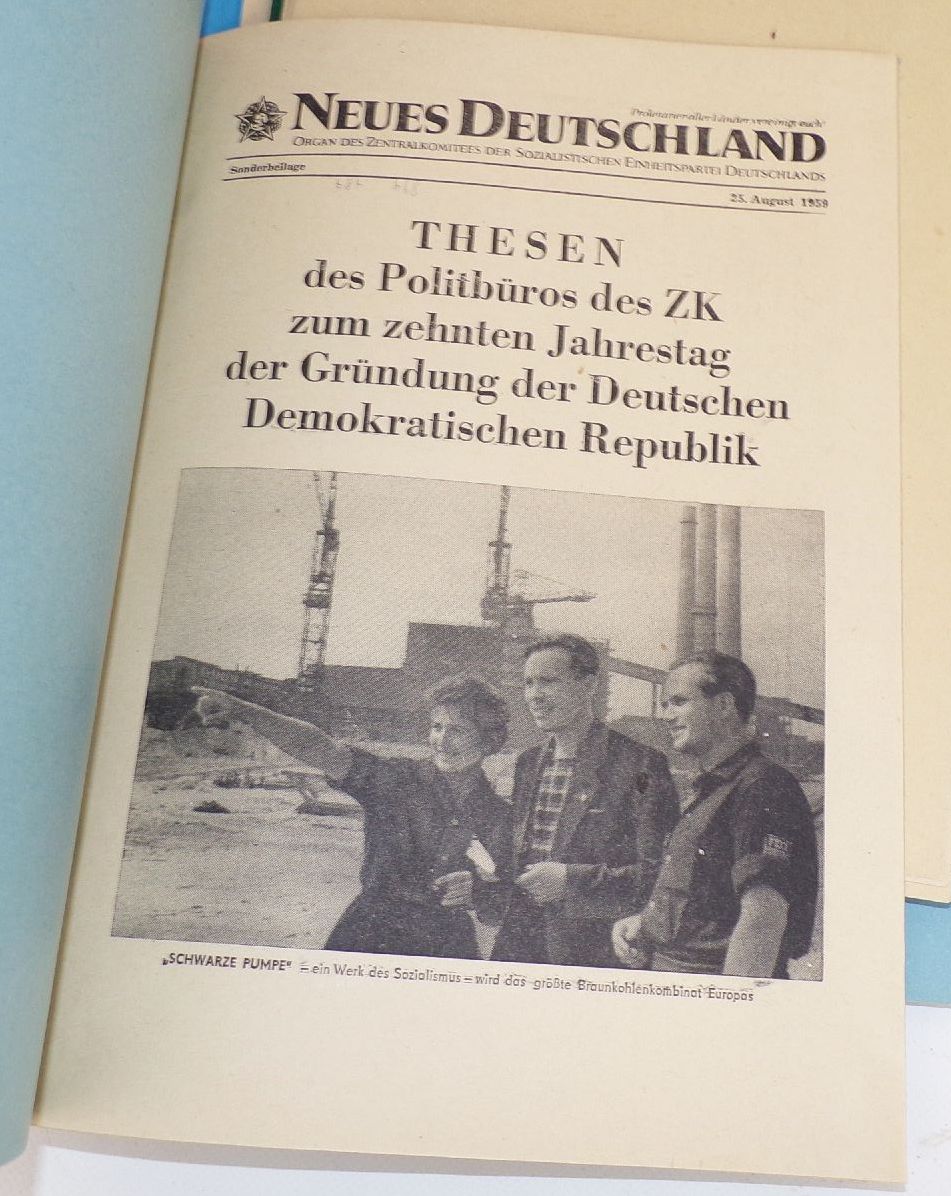 DDR Urkunden Nachlass 