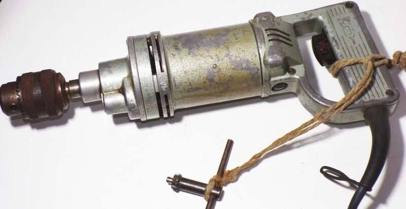 DDR Bohrmaschine BM10/1 VEB Elektrowerkzeuge Sebnitz 