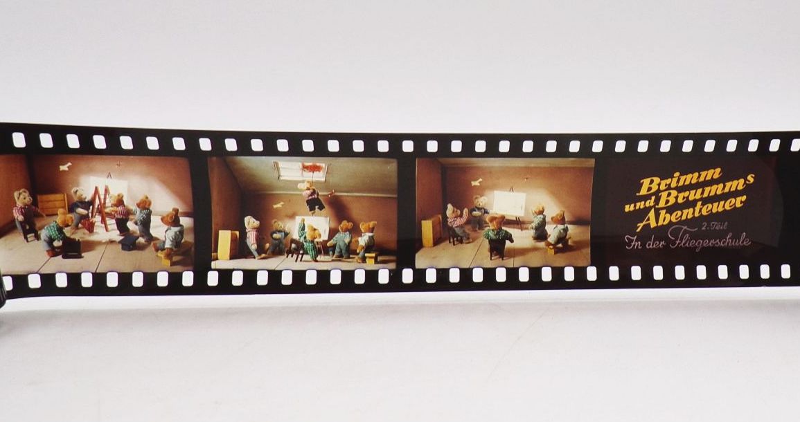 Alter Rollfilm Teddys Abenteuer II Brimm und Brumms Abenteuer 
