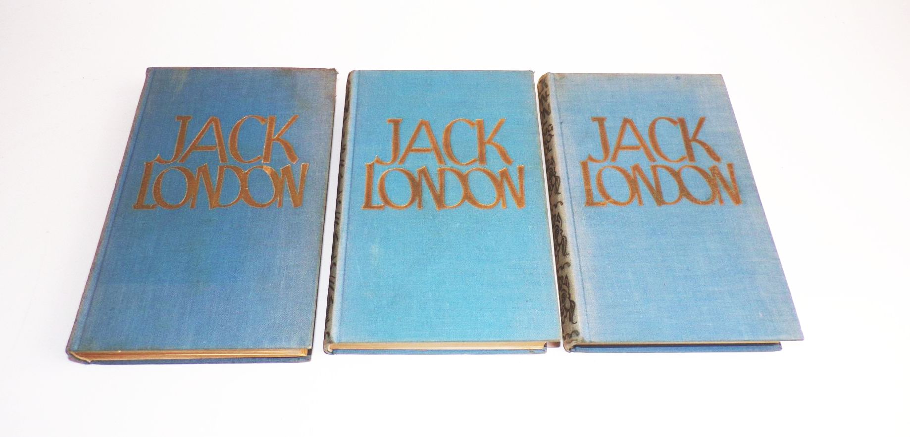 3 Bände Jack London Büchergilde Gutenberg 1928 