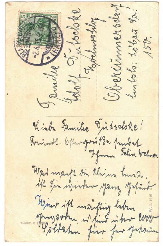 Künstler Ak Fröhliche Ostern Bube Seppl mit Hasen Osterhase Signiert 1915