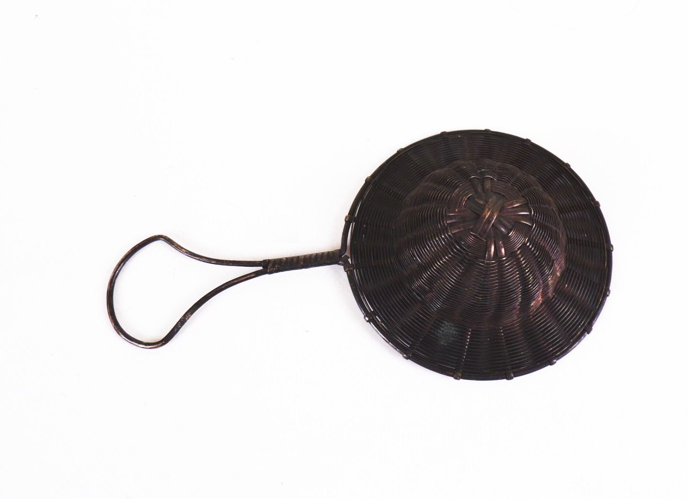 Altes Teesieb Echt versilbert um 1900 Antik Altes Teesieb Echt versilbert um 1900 Antik