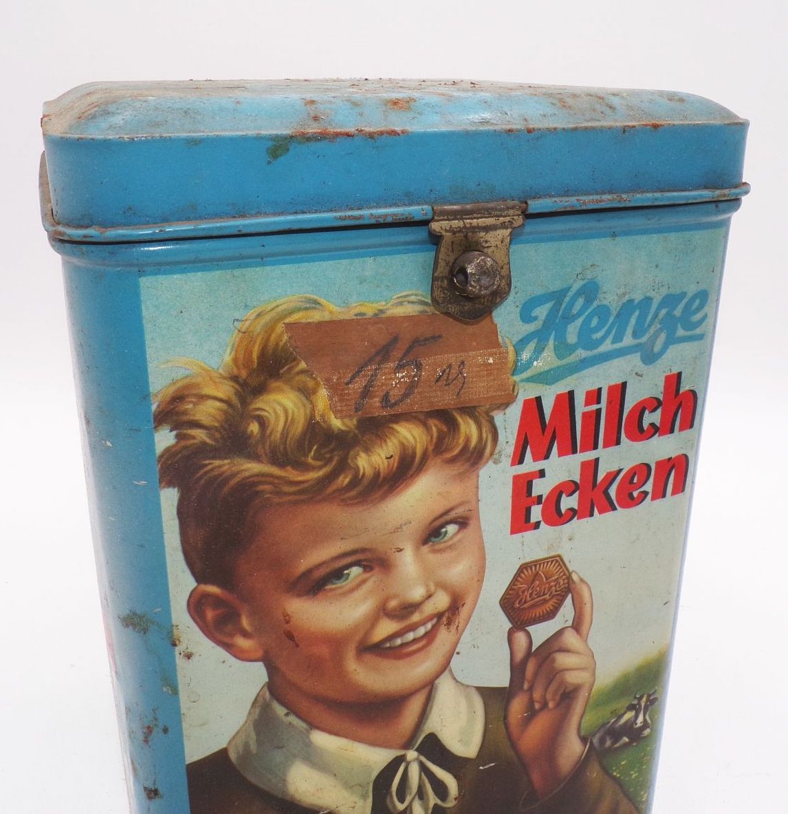 Alte Blechdose Henze Milchecken Eilenburg Reklame Sammler Alte Blechdose Henze Milchecken Eilenburg Reklame Sammler