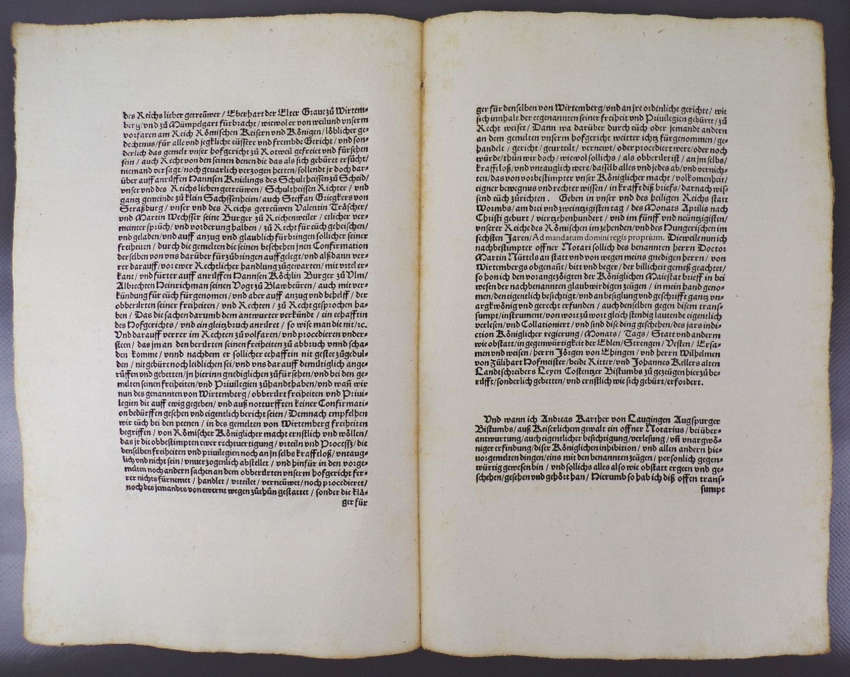 Alter Druck 1495 Inkunabel König Maximilian Alter Druck 1495 Inkunabel König Maximilian