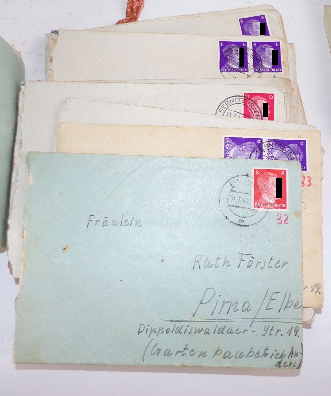 Feldpost Nachlass 19 Panzer Division Luftwaffe Estland Kriegsgefangenschaft Briefe Konvolut