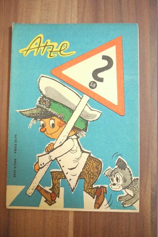 Atze Gebrtstags Salut 1966 Heft 3 Comic DDR Kinderzeitschrift